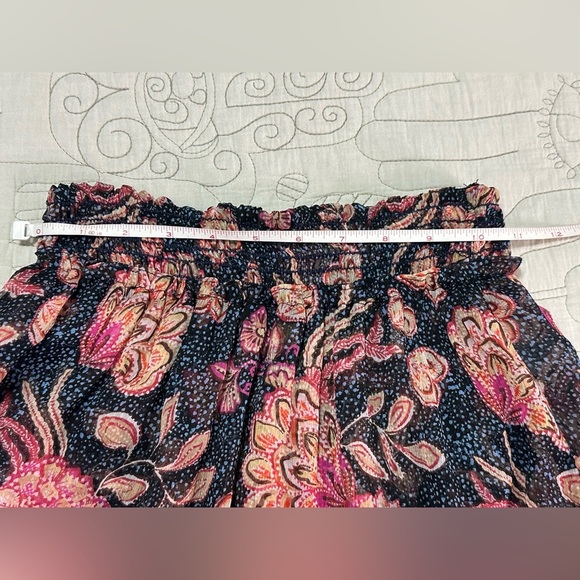 NEW Misa Los Angeles Janelle Skirt Sz XS Tiered Chiffon - Picture 6 of 8